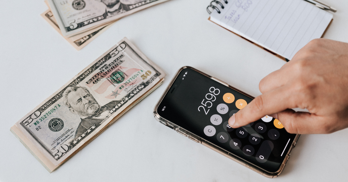 Calculator and money