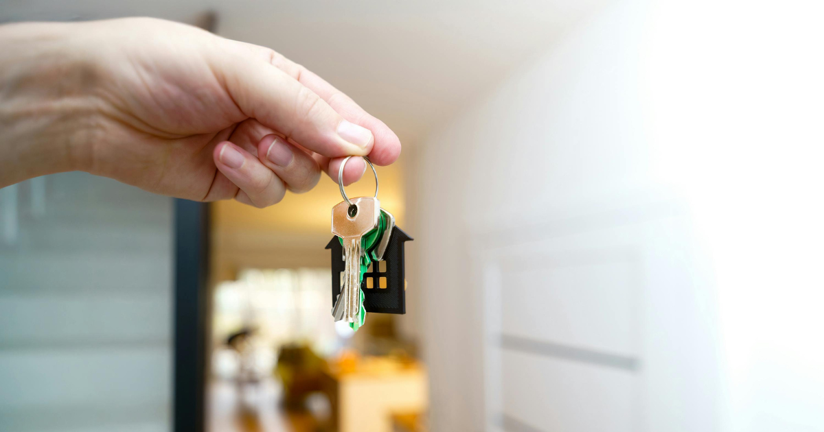 Keys to new home